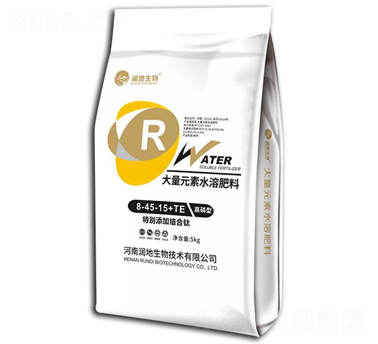 大量元素水溶肥料8-45-15+TE-高磷型-潤地生物