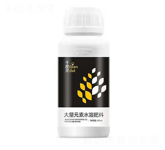 200ml大量元素水溶肥料-千度靈-英菲利