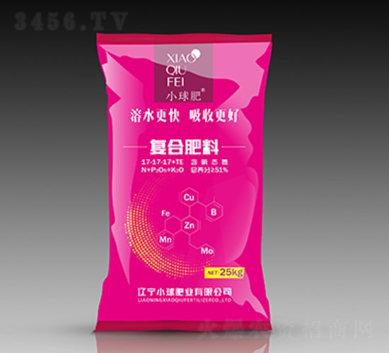 純硫酸鉀型復合肥料17-17-17+TE-小球肥