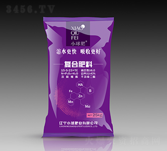 腐殖酸型復(fù)合肥料15-5-23+TE-小球肥