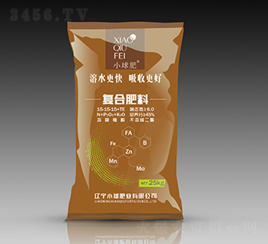 腐殖酸型復(fù)合肥料15-15-15+TE-小球肥