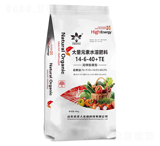 高鉀膨果型大量元素水溶肥料14-6-40+TE-農(nóng)圣人