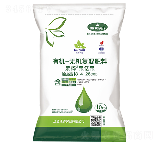 有機(jī)無機(jī)復(fù)混肥料8-4-26-果粹·果億果-淶騰