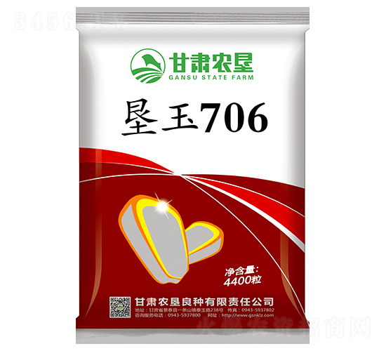 墾玉706-玉米種子-甘肅農(nóng)墾