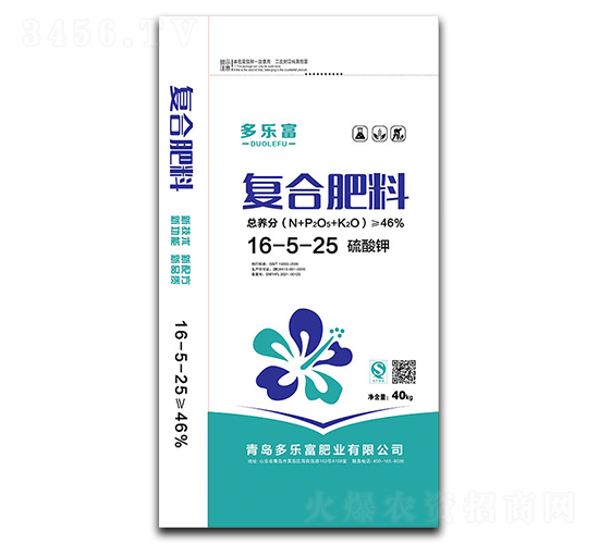 硫酸鉀復合肥料16-5-25-多樂富