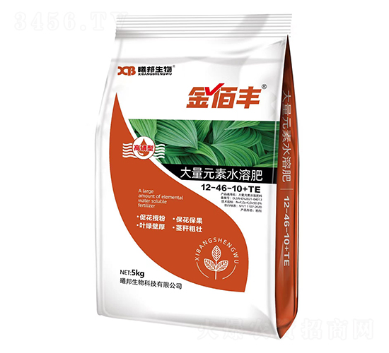 大量元素水溶肥料12-46-10+TE-金佰豐-曦邦生物