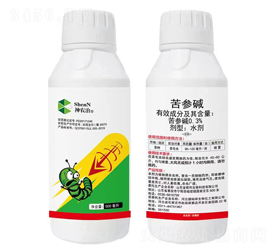 0.3%苦參堿水劑（500ml）-神農(nóng)治-趣農(nóng)農(nóng)業(yè)