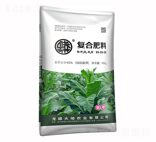 煙葉專用純硫酸鉀復(fù)合肥料15-15-15-蟒牌-農(nóng)技小院