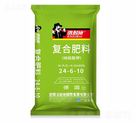 純硫酸鉀復(fù)合肥料24-6-10-俄耐施-法蘭地