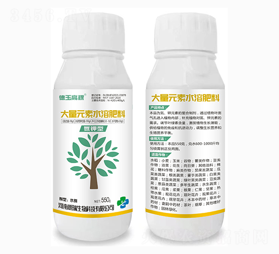 氮鉀型大量元素水溶肥料-德玉高稞-朗瑞生物