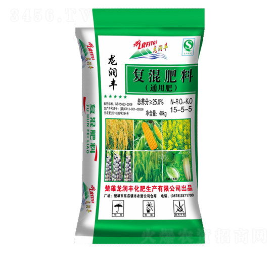 通用復(fù)混肥料15-5-5-龍潤豐