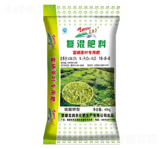 富硒茶葉專用復(fù)混肥料18-8-8-龍潤(rùn)豐