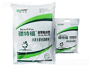 膨果著色型大量元素水溶肥料12-8-40+TE-驃特福-威原天盛