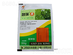 高鉀型大量元素水溶肥料4-6-40+TE-碧瑞果-華農(nóng)農(nóng)業(yè)