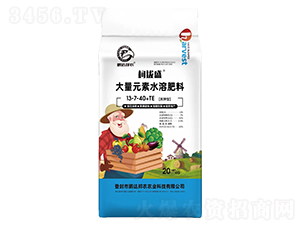 20kg大量元素水溶肥料13-7-40+TE-柯拔盛-鵬達(dá)邦農(nóng)