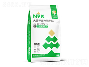 生物酶增效型高氮型大量元素水溶肥料30-10-10+2TE-沃炫豐-蒙客利肥業(yè)